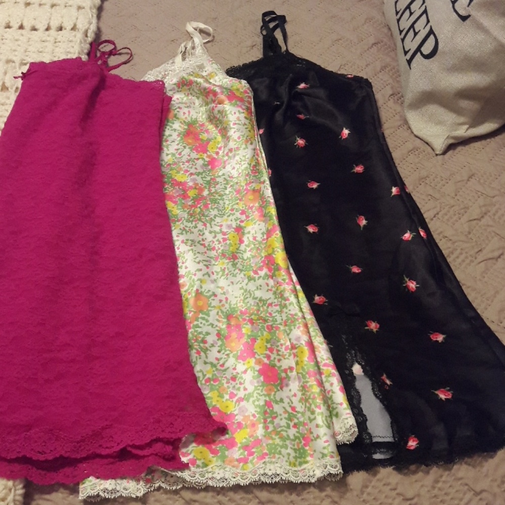 Set of 3 Victoria's Secret Lingerie Slips